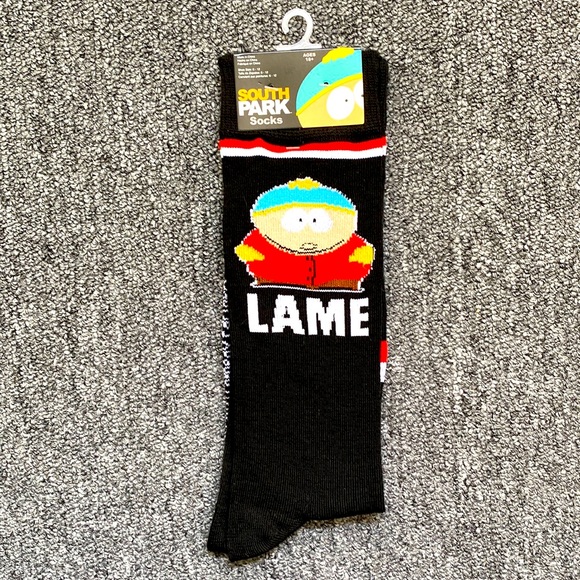 3/$20 South Park Eric Cartman “Lame” Funny Novelty Socks - Brand New - Picture 1 of 1